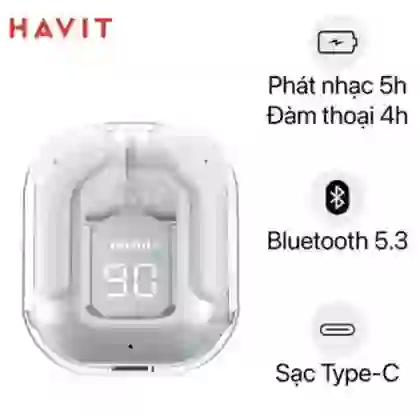 Tai nghe Bluetooth True Wireless Havit TW971 1